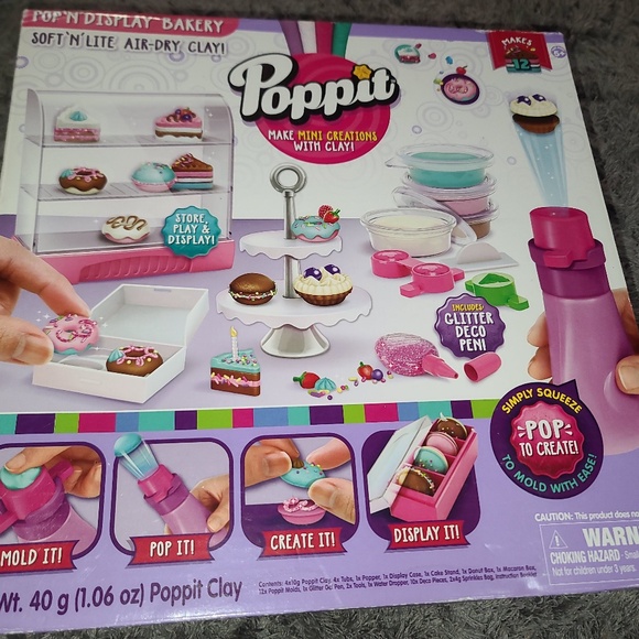 Poppit Starter Pack - Poppit Mini Handbags - Make Mini Creations With Clay NIB - Picture 1 of 4